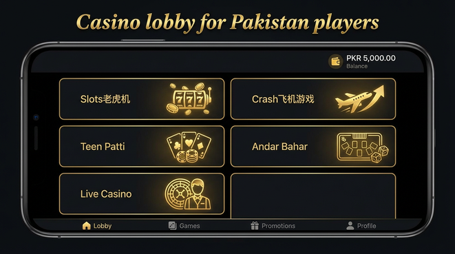 Lobby view of 10s bet for Pakistan users - 4